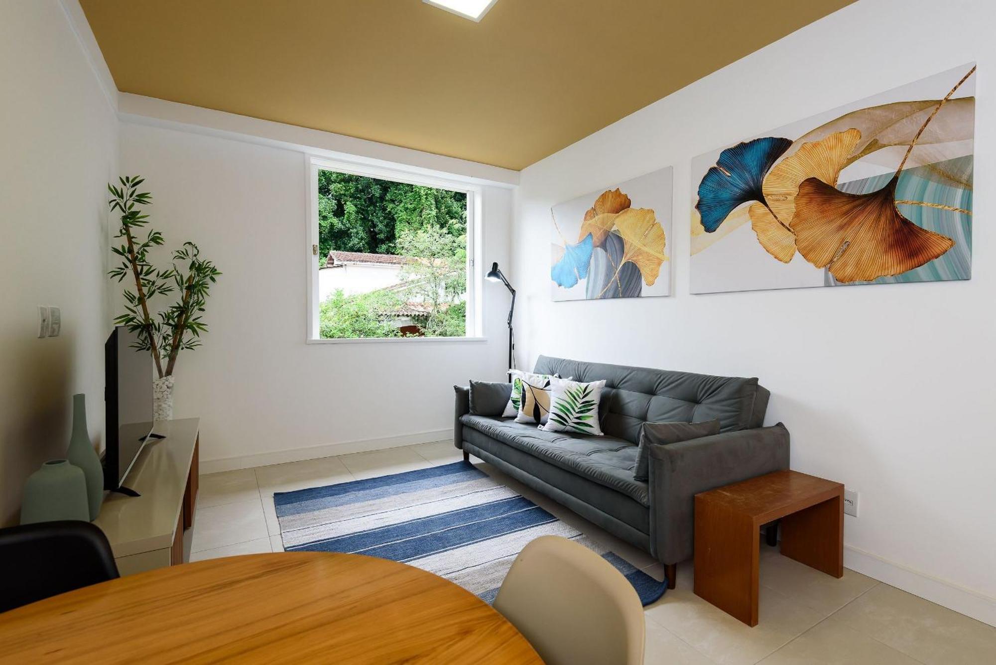Apartamento Charmoso 1qto A 400m Do Parque Lage | Ar 42/302 Rio de Janeiro